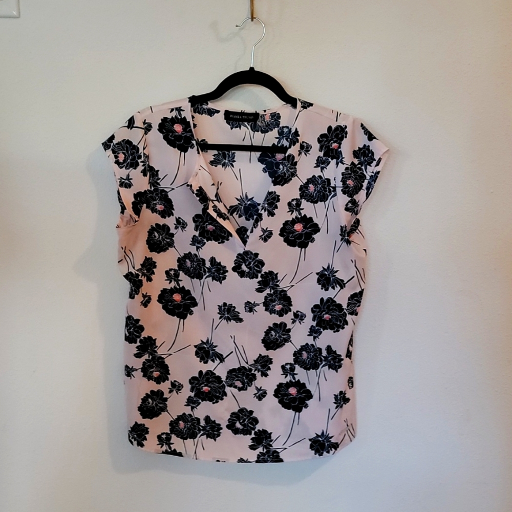 blouse, satiny